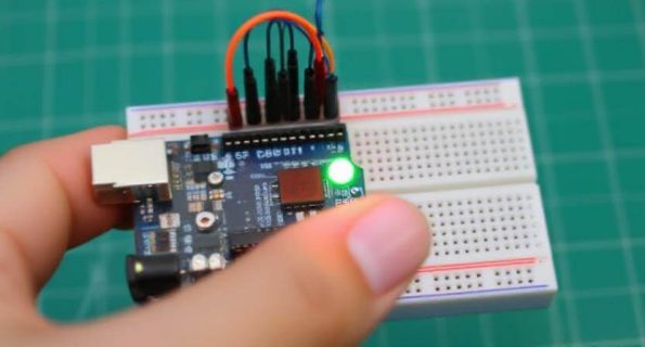 Arduino color sensor code example